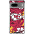 NFL Kansas City Chiefs Tropical Print Google Pixel 7a Clear Case